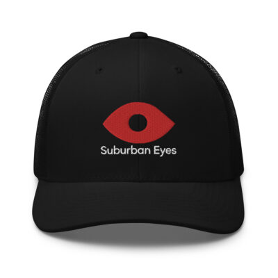 Red Eye Embroidered Trucker Hat