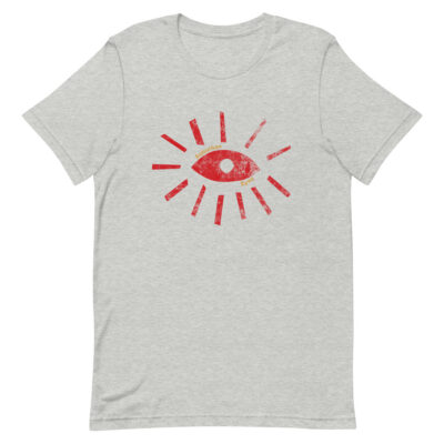 Distressed Eye Tee (red eye)