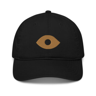 Yellow Eye Embroidered Dad Hat