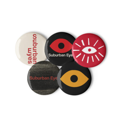 Assorted Pinback Buttons (set of 5)